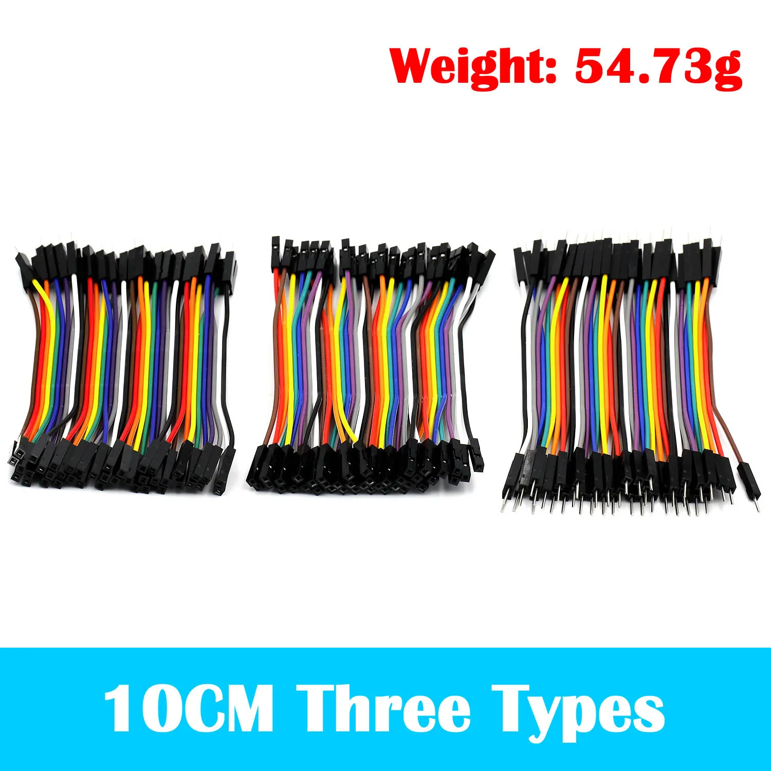 Dupont Line 40Pin 10CM 15CM 20CM 30CM 40CM Female To Female / Male To Male / Male To Female Jumper Wire Dupont Cable for Arduino