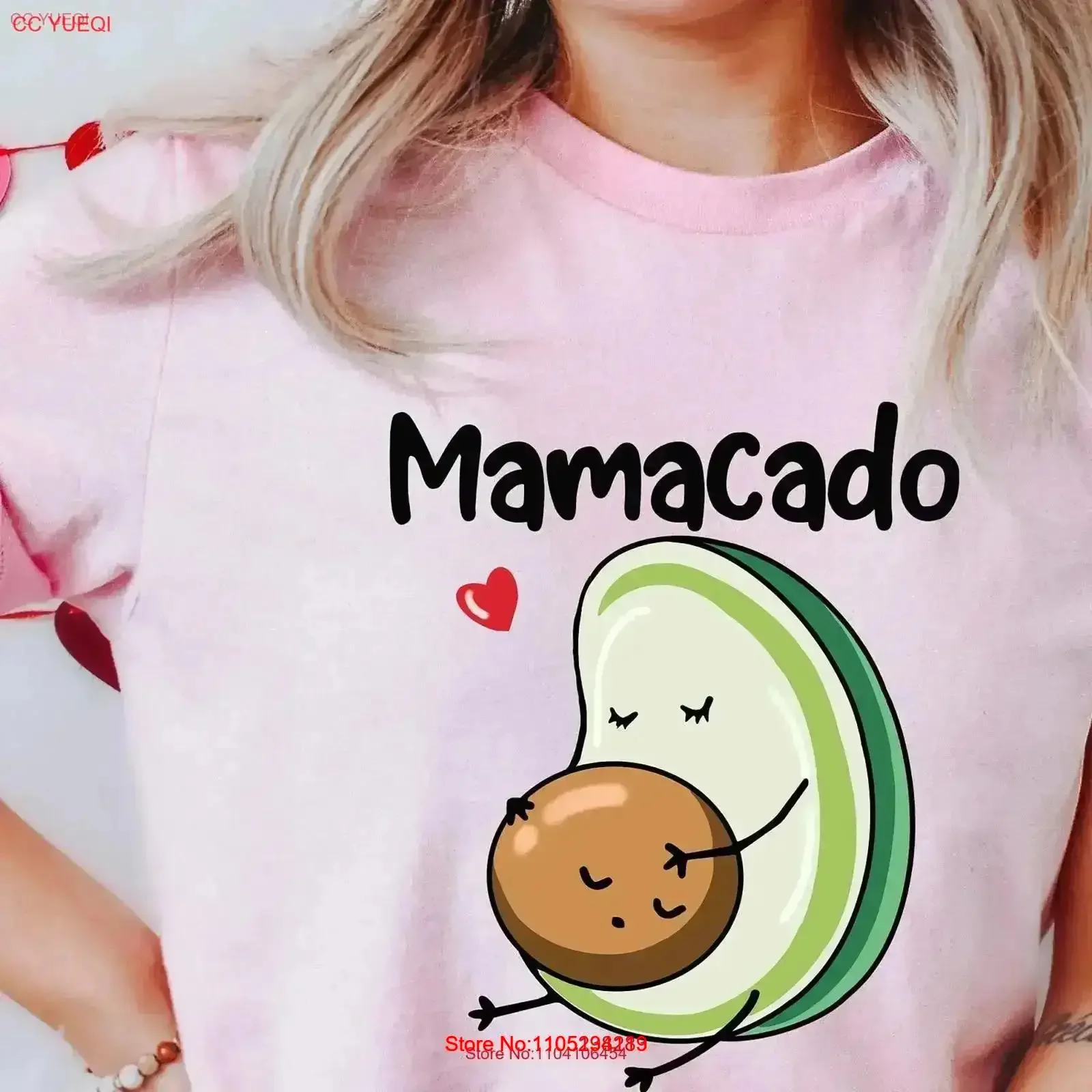 Pregnancy T Shirt Reveal To Husband Announcement Avocado PregnanT Maternity Mamacado tee vintage Washed Versatile Soft vintage