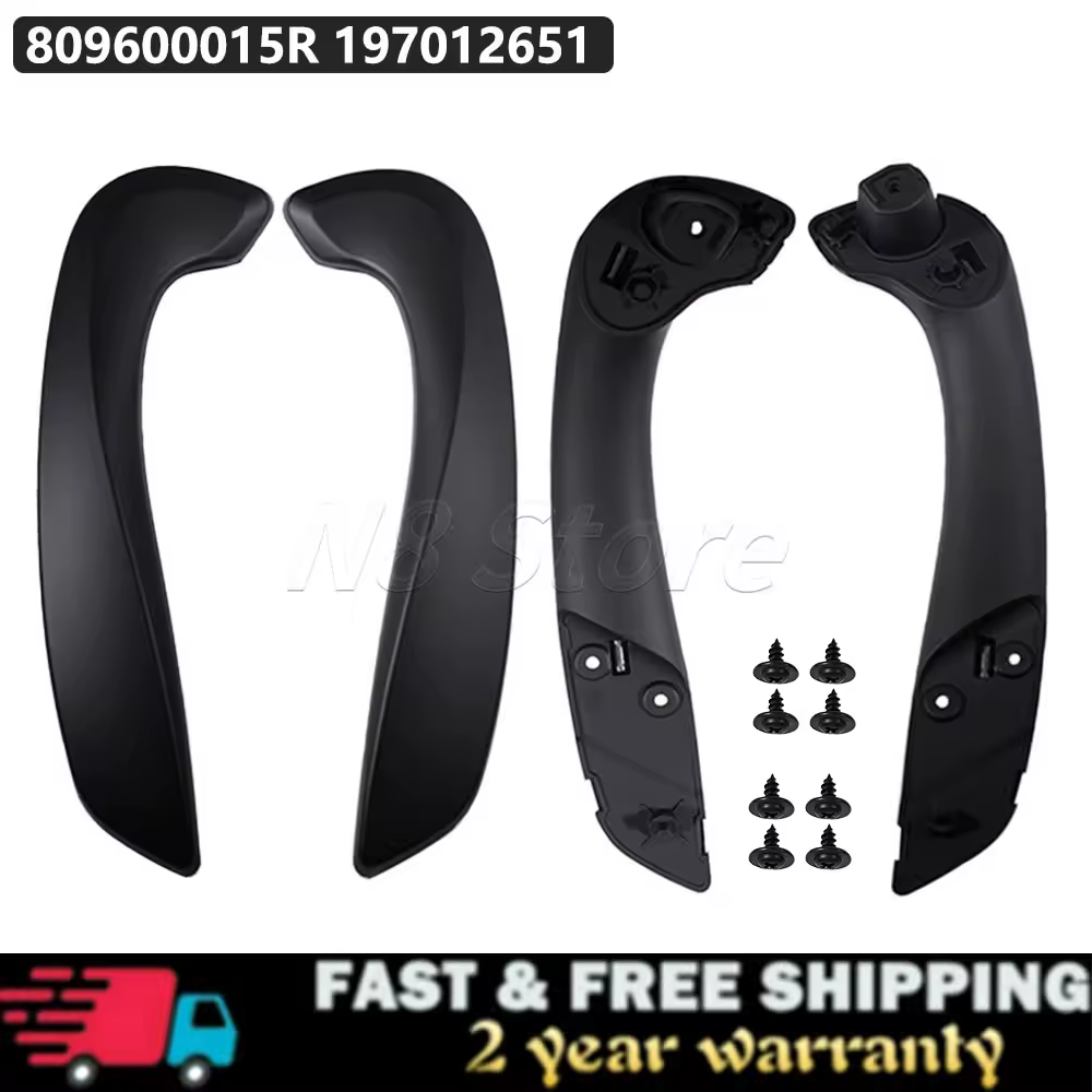 Manija de puerta interior de puerta delantera para Renault Megane 3 MK3 Fluence 2008-2016 derecha o izquierda 809600015R 197012651 809540008R 809540001R