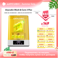 ANYCUBIC Wash & Cure 3 Plus Curing Washing Machine For SLA LCD Resin 3D Printer For Photon Mono 2/ X 6Ks/ M5/ M5s/ M5s Pro