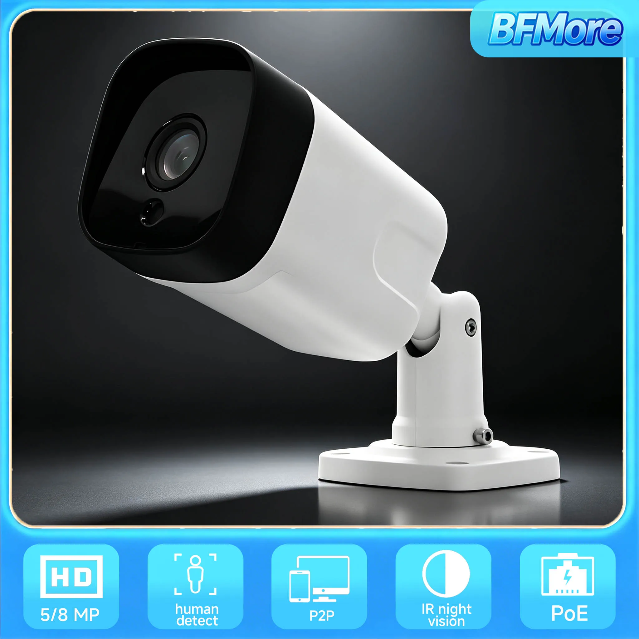 bfmore-telecamera-ip-poe-8mp-4k-audio-per-esterni-con-rilevamento-umanoide-visione-notturna-ir-940nm-obiettivo-36mm-telecamera-bullet-per-sicurezza-domestica-camhi