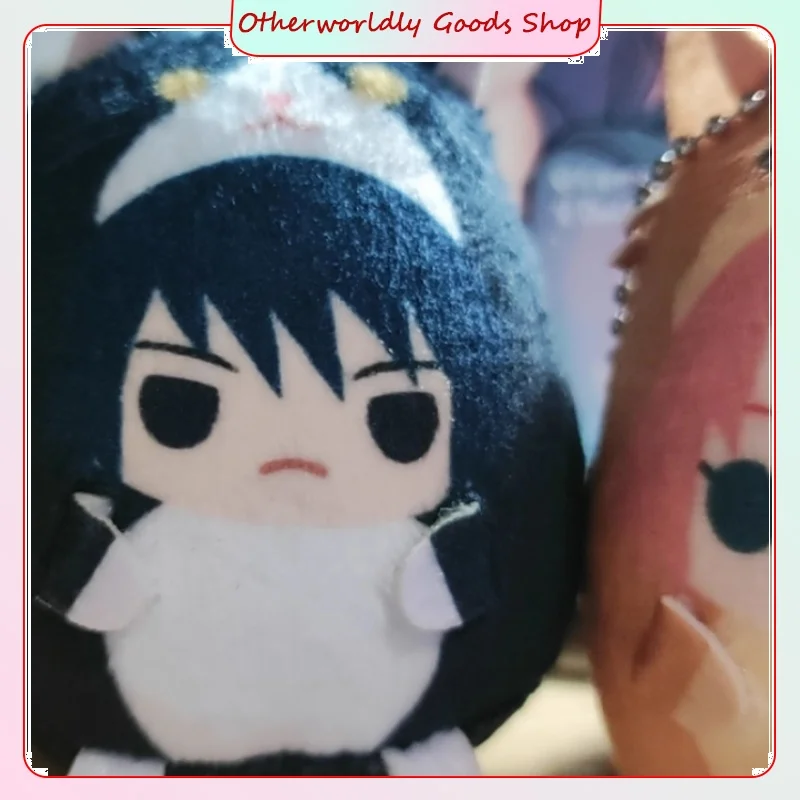 Naruto Palm-Size Animal Dumpling Plüschpuppe Rucksack Dekoration Ornament Sammlung Anime Peripherie Sakura Sasuke Gaara Geschenk