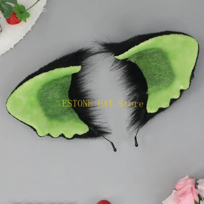 49mf schöne Katzenohrform Hair Hoop Cosplay Anime Charakter Haarhalter Live Broadcast Cosplay Kopfbedeckung für Teenager Frau