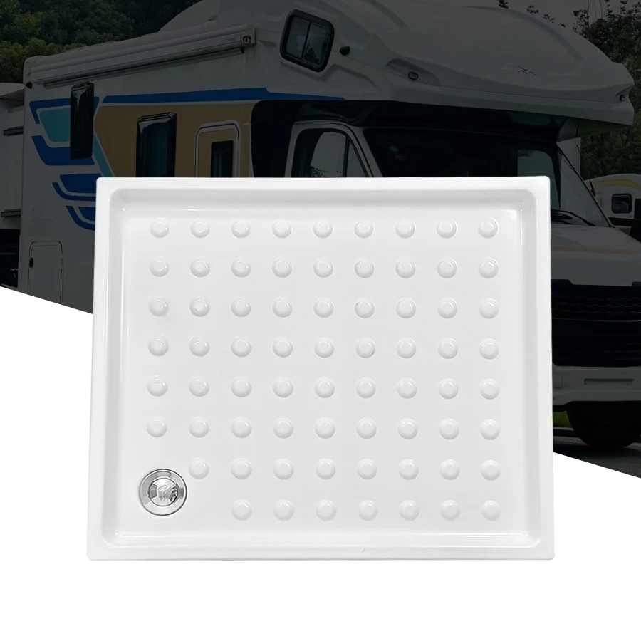 

595*695 мм Основание для ванной комнаты Водонепроницаемое основание Шасси для душа Подходит для караванов на колесах и аксессуаров для прицепов