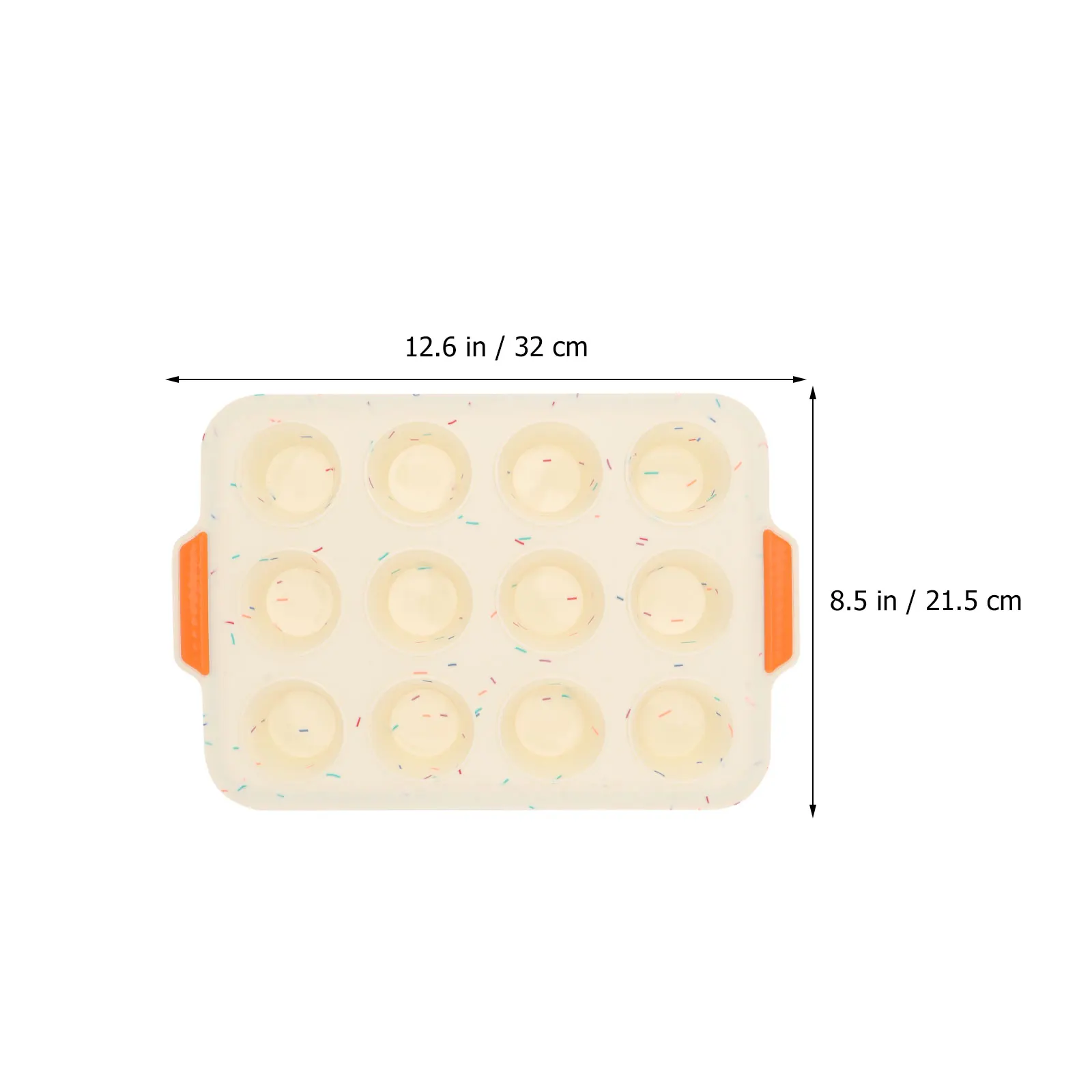 

1pc Silicone Cake Mold Food Grade Non-Stick Reusable Baking Mold Household Bakeware With Handle Space Saving Easy Clean For Diy