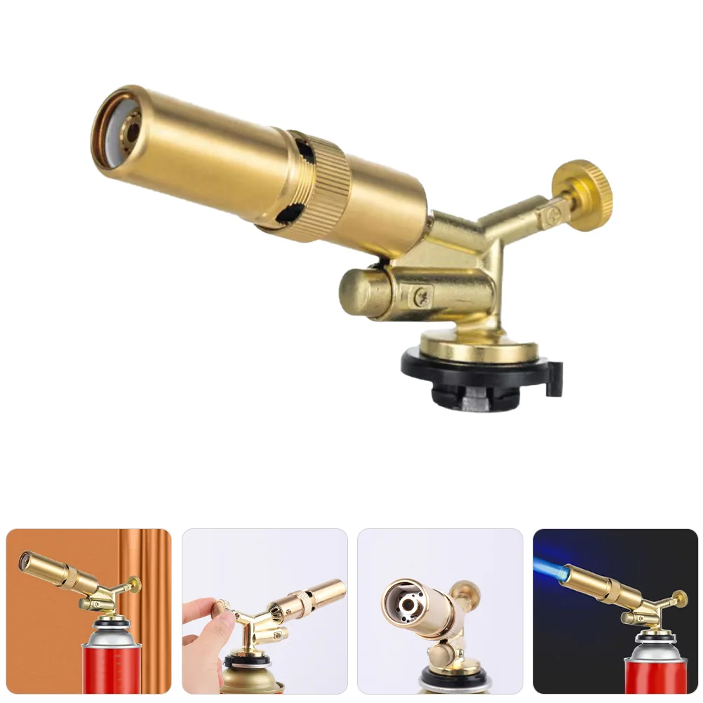 Gas Tank Blowing Torch Camping Supply Adjustable for Grilling Flame Cassette