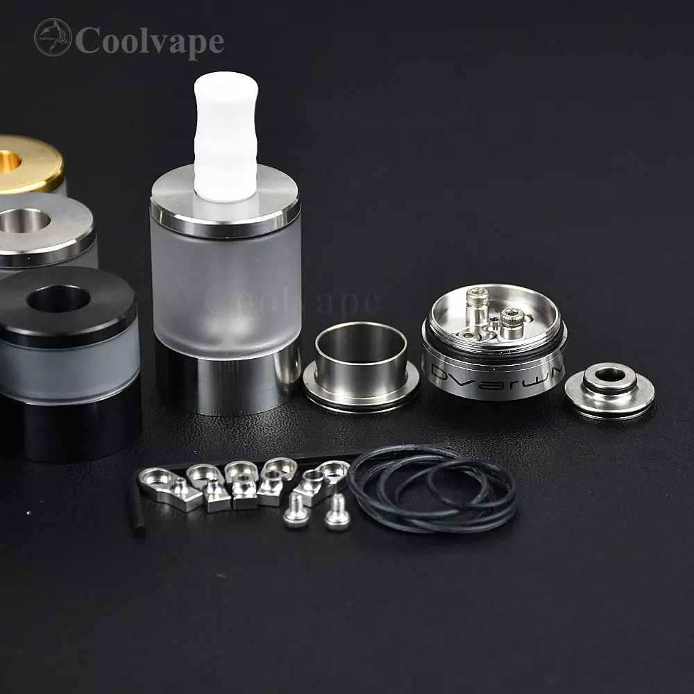 Dvarw mtl rta Dvarw mtl fl rta Atomizer pojedyncza cewka 316SS 2ml/3.5ML/5ML pojemność 22mm Rebuildable MTL Tank VS kayfun mtl rta