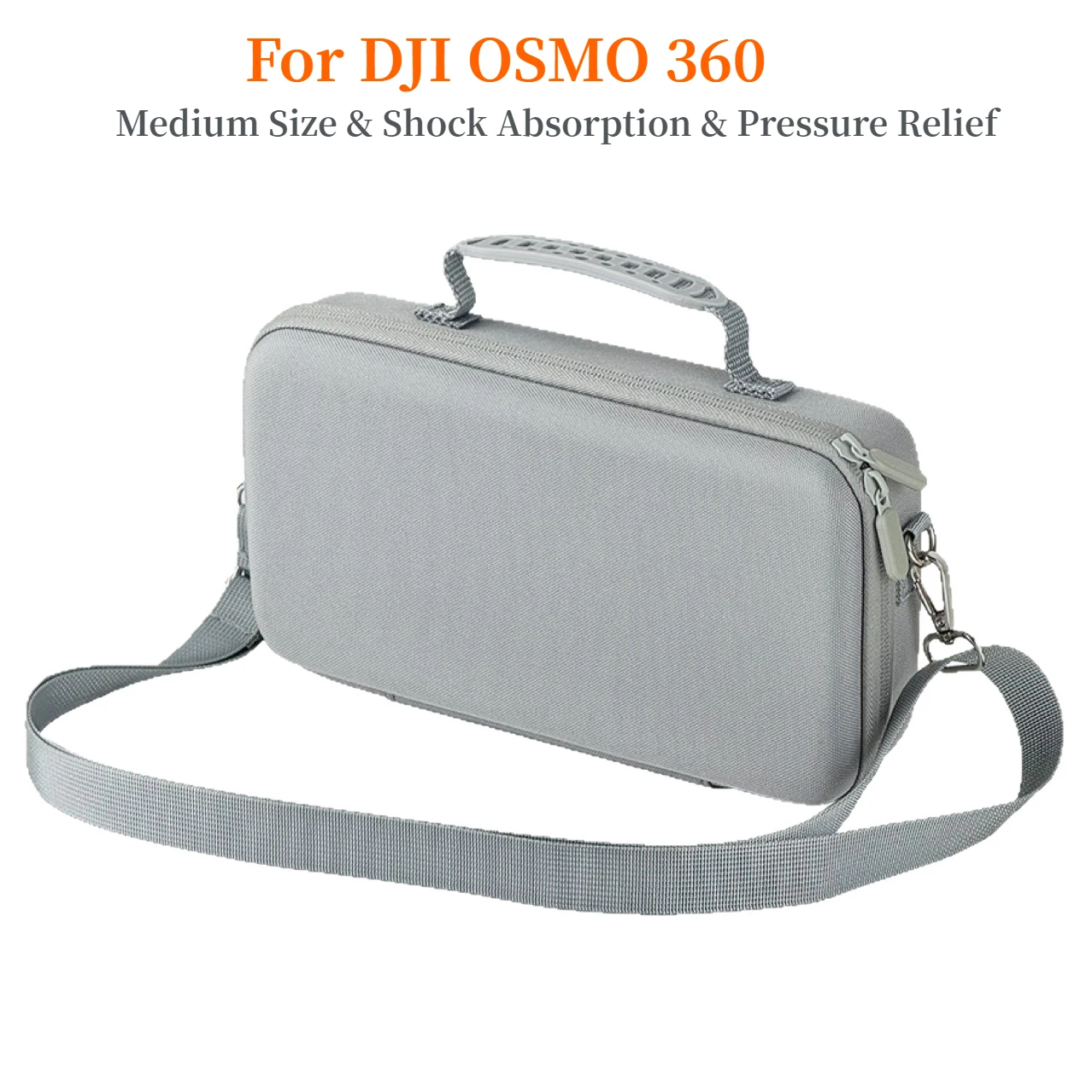 One-piece&Real Machine Molding Storage Bag For DJI OSMO 360 Shock Absorption&Pressure Relief Full Protection Shoulder Carry Case