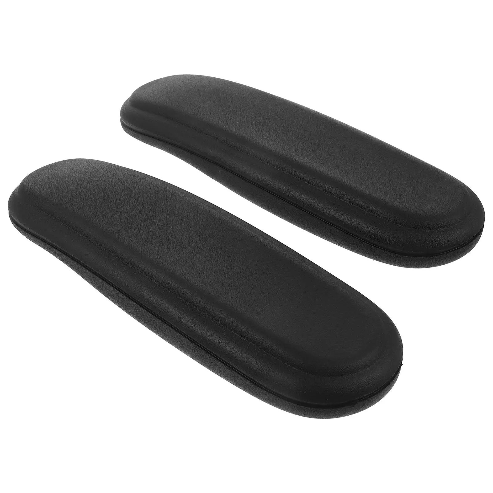 

Armrest Covers Gaming Chair Cushion Floor Chairs Pad for Office Black Pu Pads Work