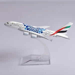 Jason tutu emirates airbus a380 aeronaves diecast metal 1/400 escala miniatura avião modelo aviões transporte da gota 10 principais vendas avião emirates a380 - №9