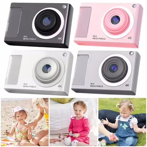 HD 1080P 2.4 인치 디지털 카메라 충전식 카메라, 16x 줌 컴팩트 카메라 48MP 카메라, 어린이 초보자 카메라 선물
