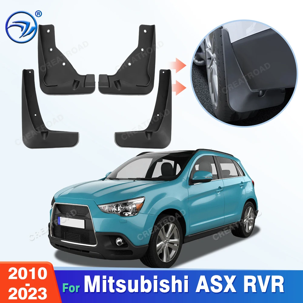 For Mitsubishi ASX Outlander Sport RVR 2010-2023 Fender Mudflaps Splash Guards Mudguards Mud Flaps car Accessories