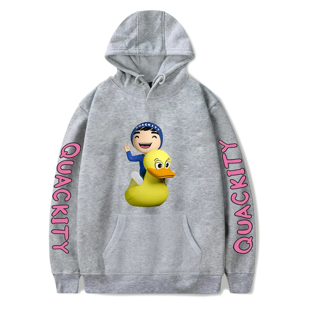 Quackity Merchandise Heren/Dames Hoodie Sweatshirt Fans Harajuku Hiphop Kleding Hoodie Tops