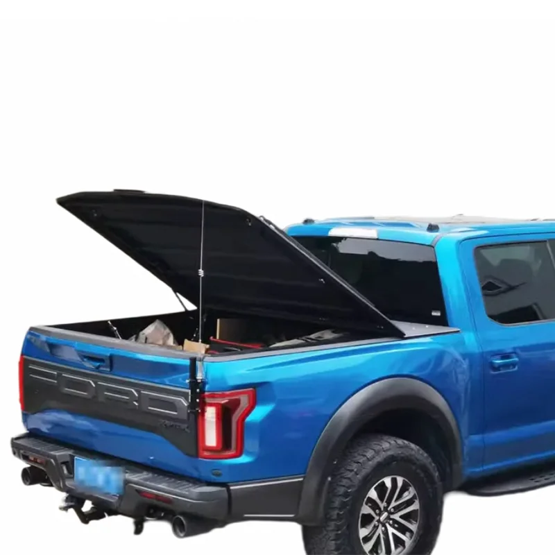 

Insulated Roll Tonneau Cover Pickup Truck Waterprofor Hard Tri-Fold Tonneau Car Bed Cover For F150