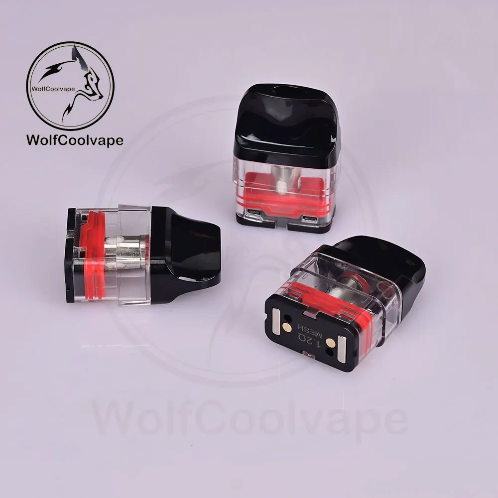 10Pcs Replacement Cartridge 2ml/3ml Top Fill 0.6/0.8ohm Mesh Coil Pod Empty for XROS V1/2/3/4/5 Nano/Mini/Cube Pods view 6