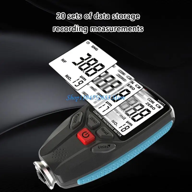 

Y6GD Digital Paint Thickness Meter with High Accuracy for Metal & Furniture Surfaces