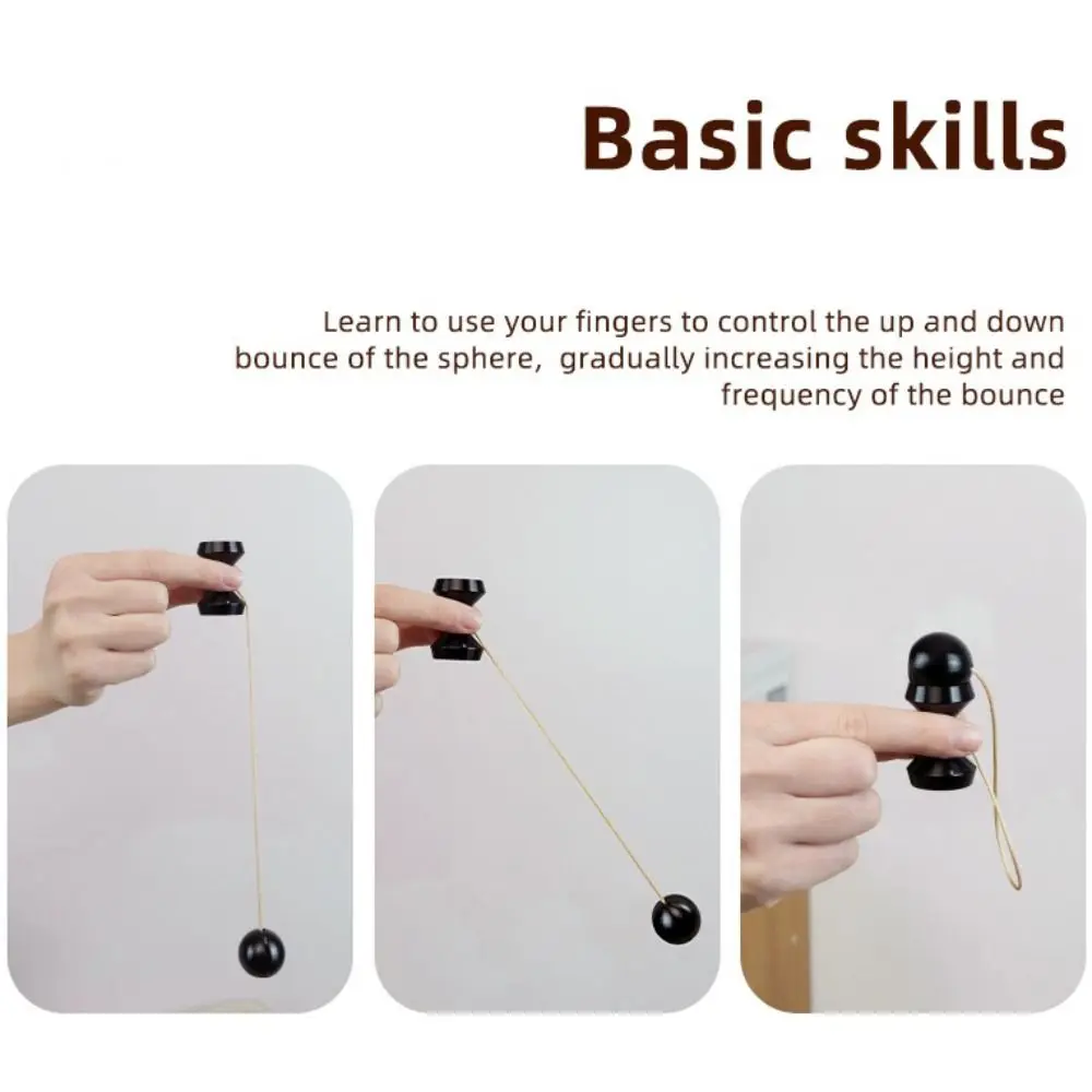 

Aluminum Heavy Fidget Ball Sensory Cool Gadgets Metal Fingertip Ball Manual Portable Spinner Fingertip Finger Training