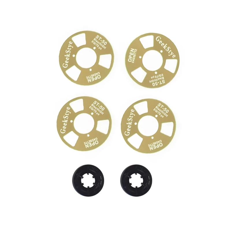 Pusta kaseta audio do nagrywania muzyki DIY Aluminiowa kaseta na szpulę Pusta kaseta