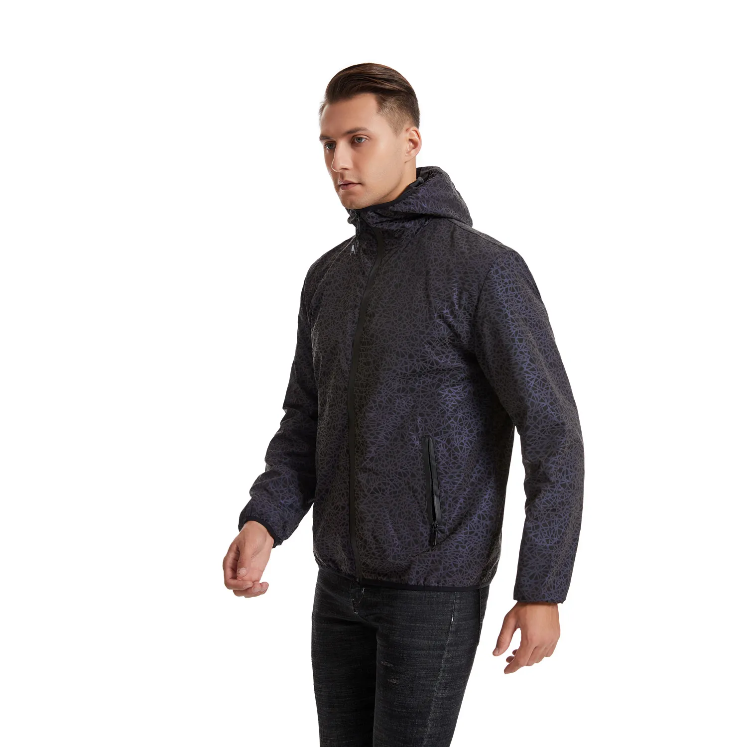 2022 Autumn Winter Colorful Reflective Hooded Jacket Mens Harajuku Hip Hop Night Club Reflect Light Shiny Coats Windbreaker 80 S9d262c99e30a4eebbb2378ad3deccd1fh