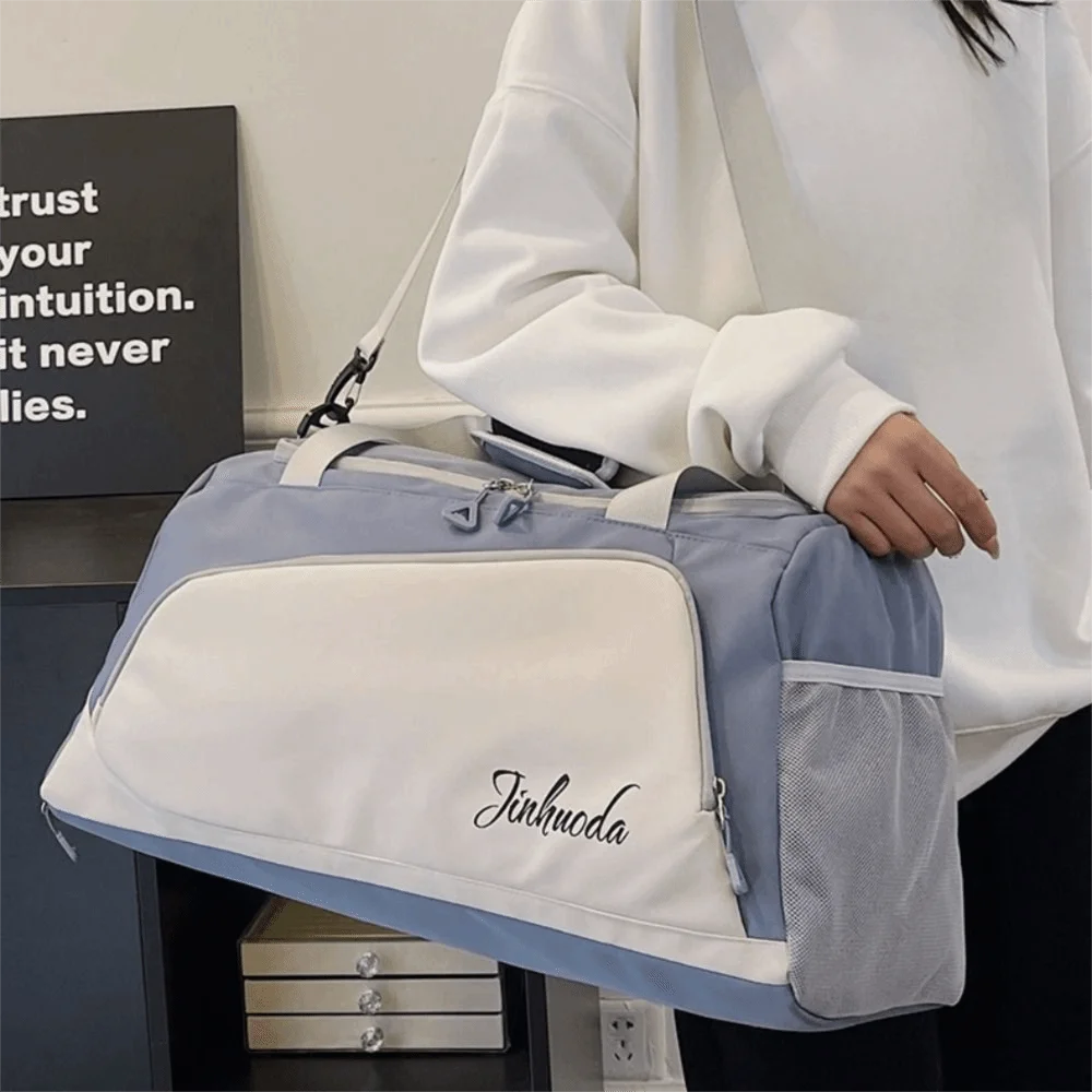 

Daypack Large Capacity Sports Gym Bag Waterproof Wet Dry Separation Training Bag Multifunctional Fitness Bag Trekking