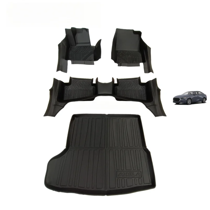 

Самые продаваемые 5D TPE автомобильные коврики с глубокими бортиками, полный комплект, для автомобилей 3-й серии 2018-2021 годов, высокое качество