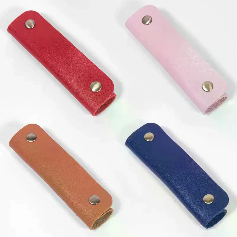 Strap For Suitcase Grip Protective Cover Shoulder Strap Pad Grip Bag Accessories Leather Luggage Bag Handle Wrap Replacement