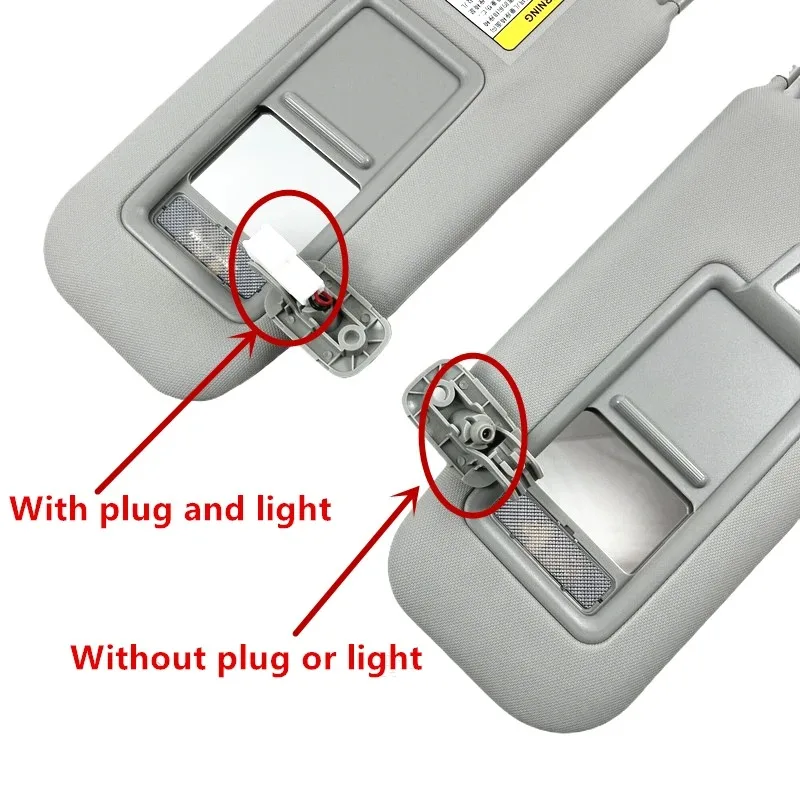 Car Sun Visor Sun Shielding Visor With Light With Makeup Mirror For Mazda CX-4 2016-2021 Atenze 2014-2018 Mazda 3 Axela 2014-201