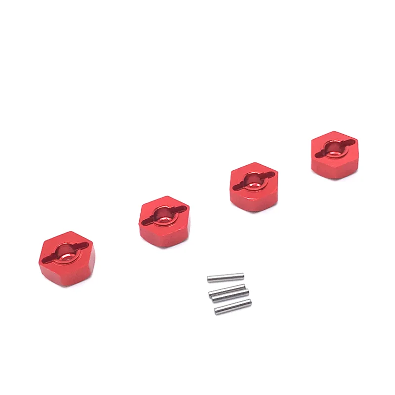 Metal Upgrade 12mm Hexagonal Connector RC Car Parts Fit For WLtoys 104001 104002 12428 FY Remote Control Car Accessories view 2
