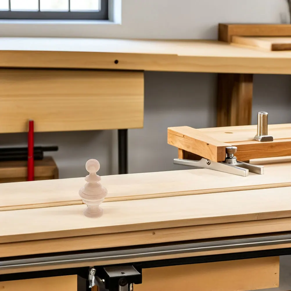 

2pcs 6X10Cm Unfinished Wood Finials Solid Hardwood Carved Post Caps For Bed Posts Stair Railings Decorative Baluster Toppers