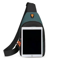 Men's Leisure Outdoor Hiking Bike Shoulder Bag, Waterproof Sports Crossbody Bag, Travel Backpack, Men's Chest Bag, Shoulder Bag 3