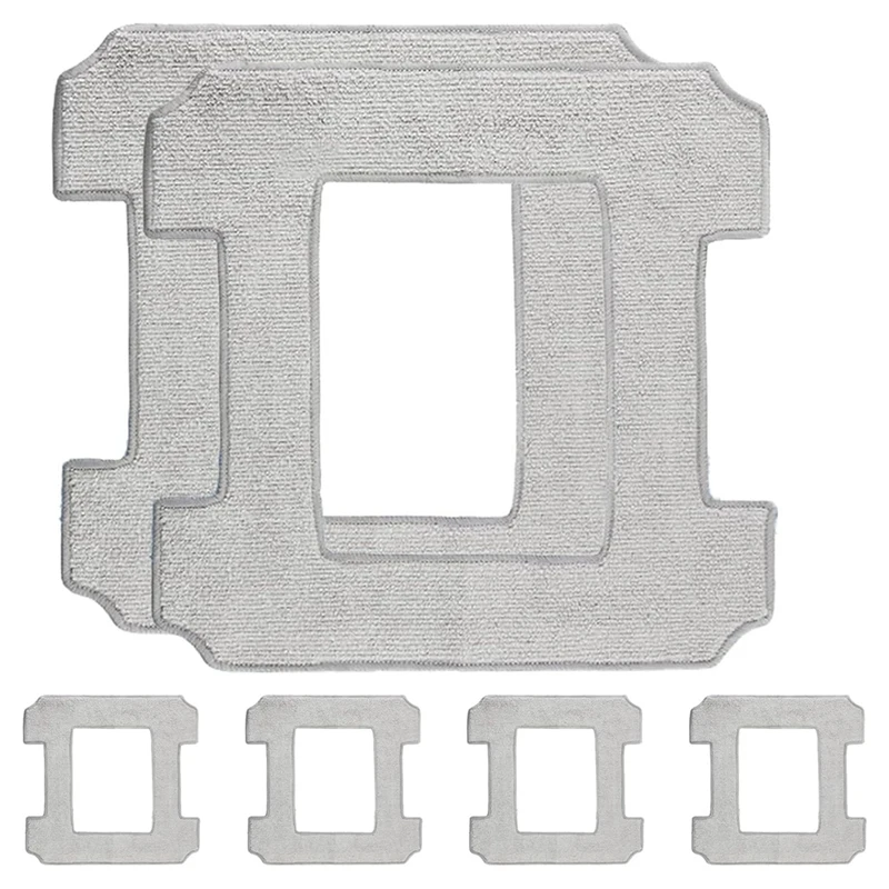 แผ่นทําความสะอาดสําหรับ Ecovacs Winbot W1 / W1 Pro W2 / W2 Omni เปลี่ยนผ้าซับไมโครไฟเบอร์