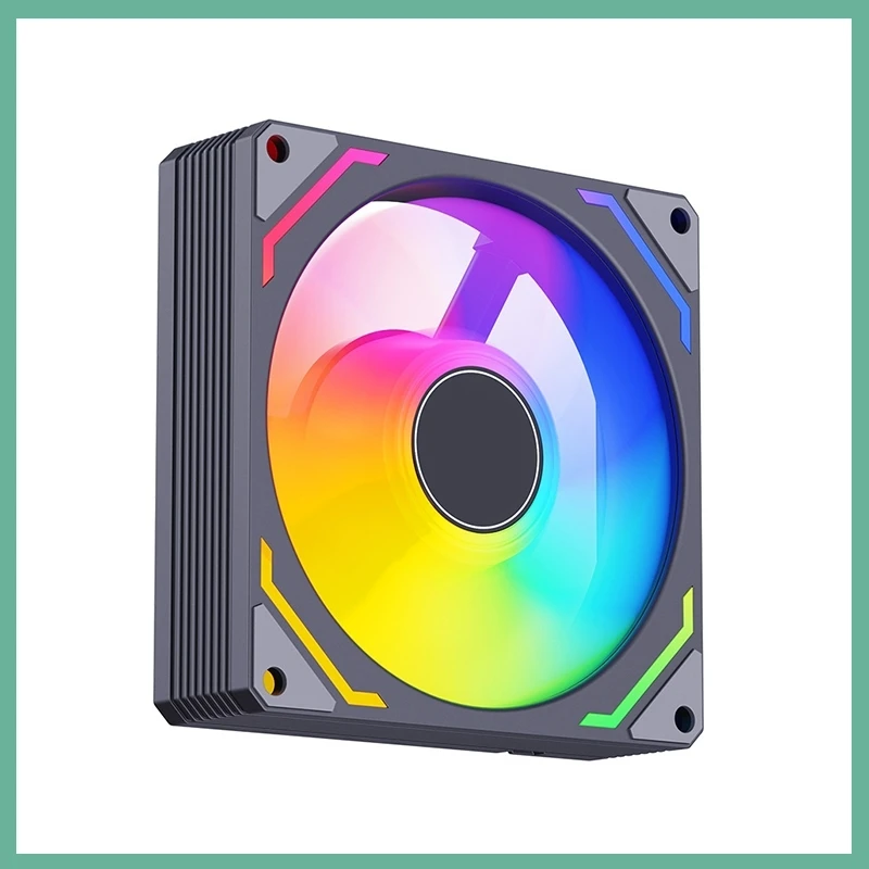 AK90 Computer 9cm 12V Chassis Fan PWM Temperature Control Speed Regulation CPU Cooling Fan 4-pin Radiator E3