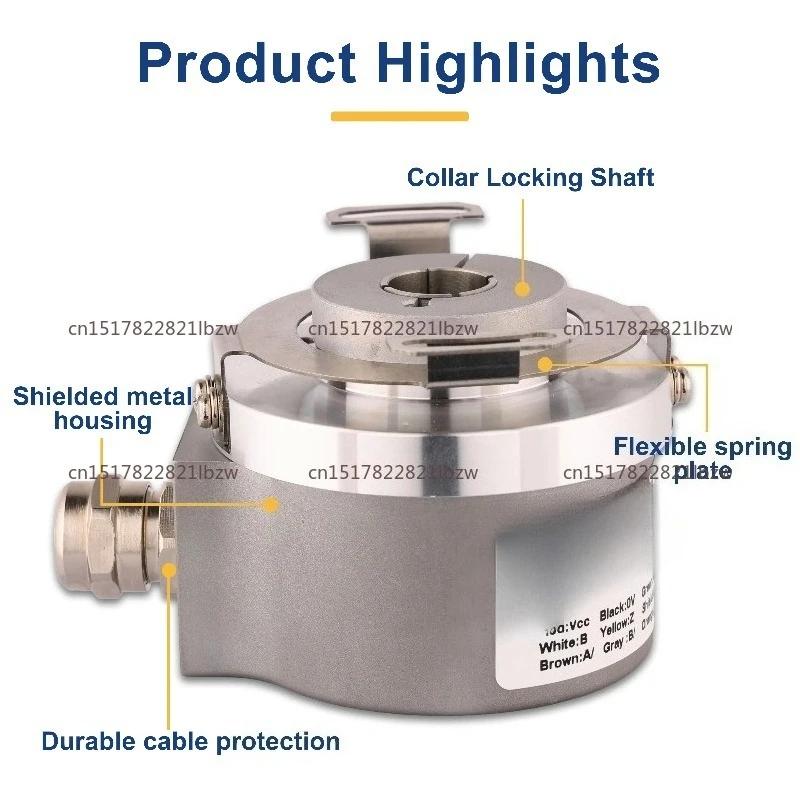 K5012 rotary encoderencoder rotary 1024 12mm through hole or blind hole encoder rotary