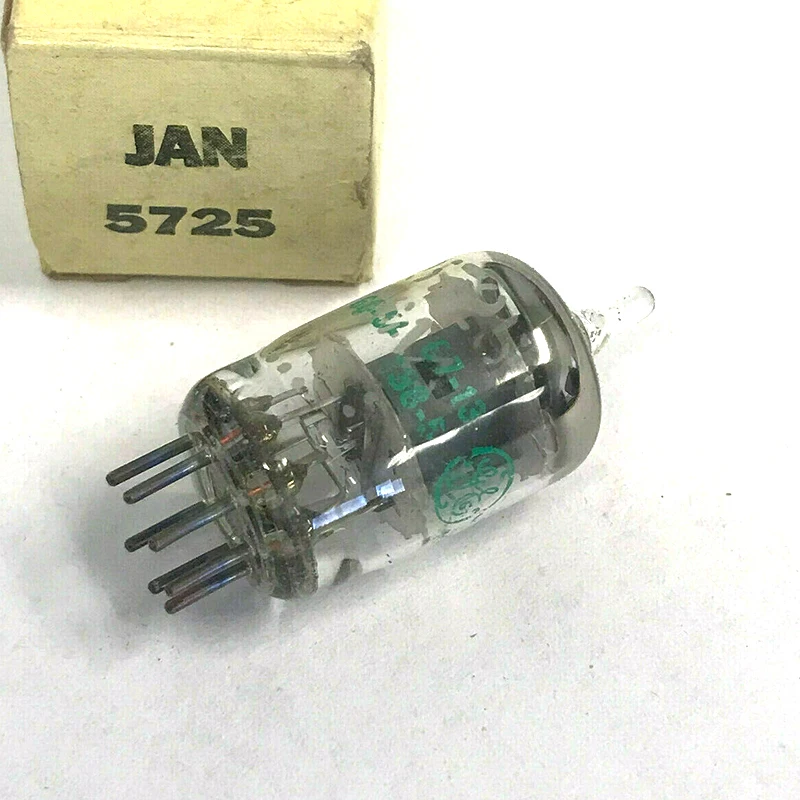 2 قطعة يناير 5725 واط 5725 فراغ أنبوب الإلكترون صمام أنبوب الإلكترونية الاقتران للصوت PreAmp استبدال مع 6Ж1п 6AK5 6K4 EF95 6J2