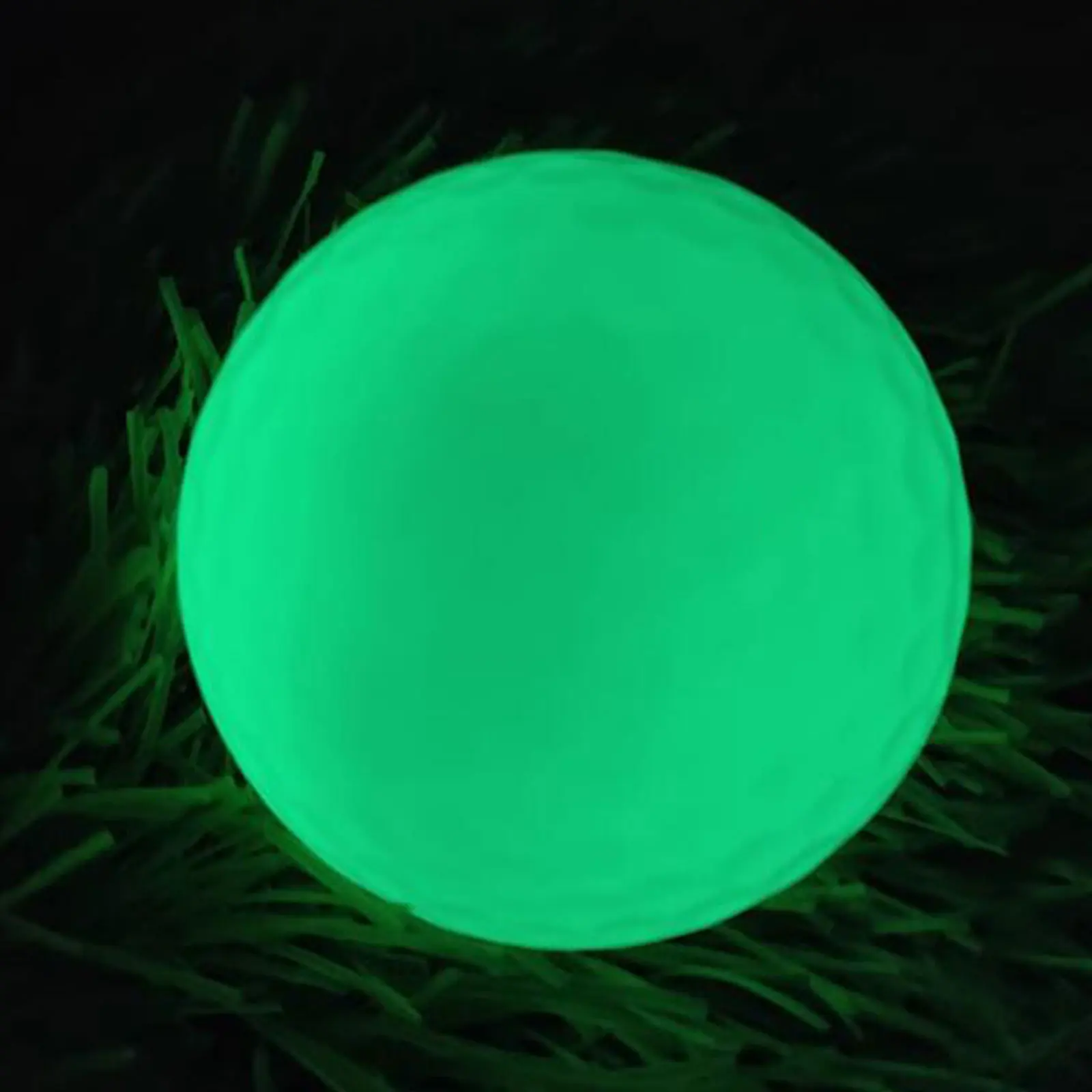 1pcs Luminous Night Golf Ball Bright Luminous Balls Glow in The Dark Fluorescent Golf Ball for Training Hitting Practice Women