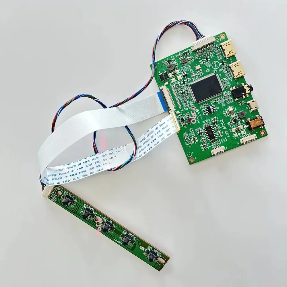 

Плата контроллера EDP 2, мини-HDMI-совместимый комплект micro USB для LP156WFJ-SPB1 LP156WFJ-SPB3 LP156WFJ-SPB4 1920X1080, светодиодная панель «сделай сам»