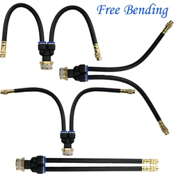 1/2 Male Thread 20MM Connector With 20CM/30CM/50CM Free Bending Nozzles For Garden Outdoor Patio Terrace Misting Cooling