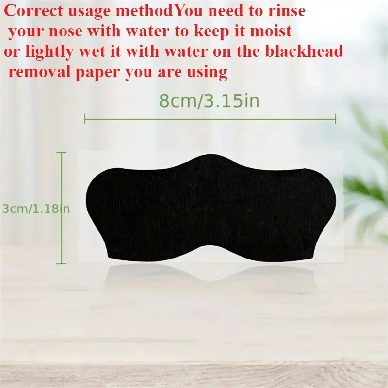 10/50/100Pcs Blackhead Remover Mask Unisex Deep Cleansing Nose Strips for Acne Shrink Pore Skin Care Strips Nose Sticker Cleaner view 4