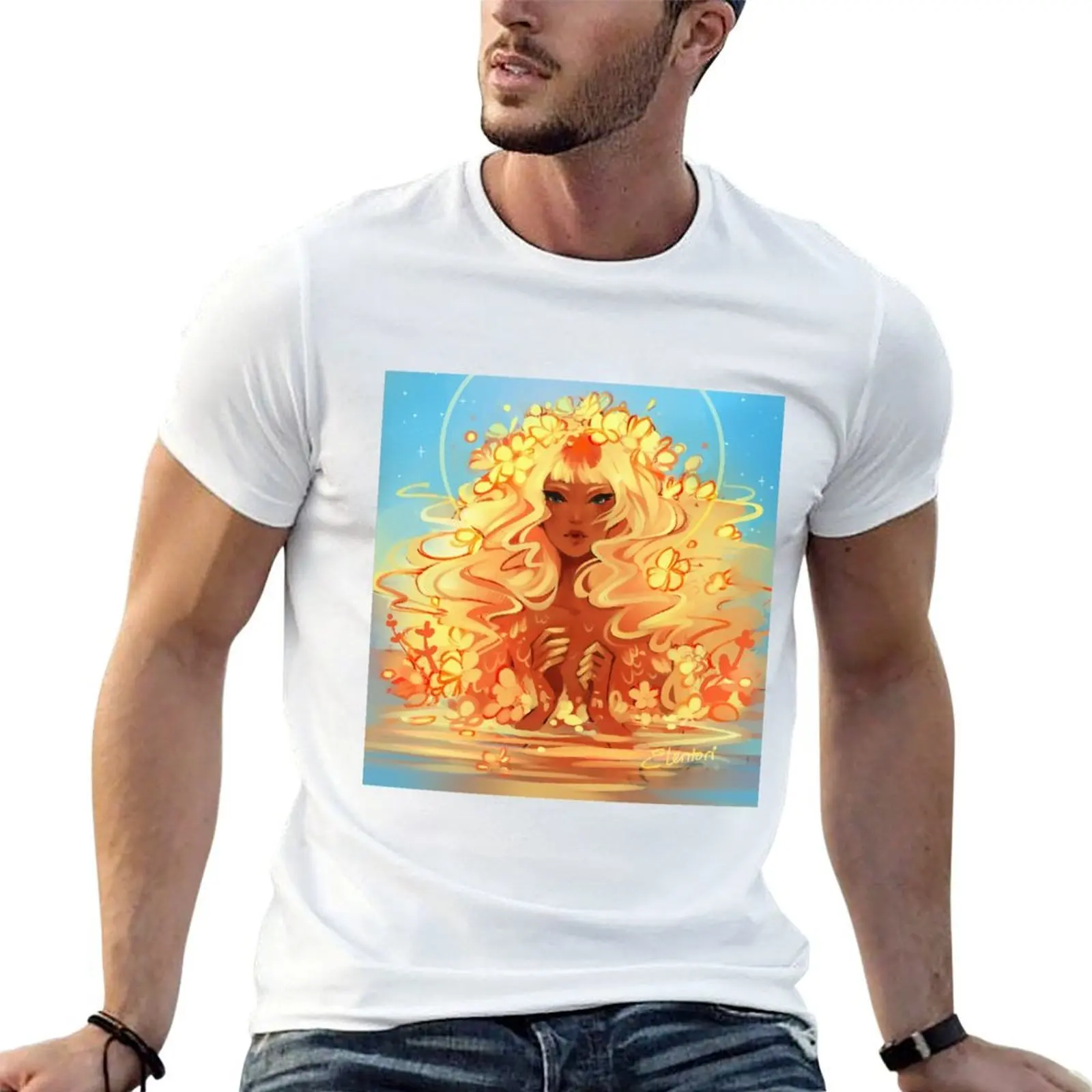 

Sun Fish T-Shirt t shirt for man t shirts for man cotton soft t shirts for man graphic vintage T-shirt