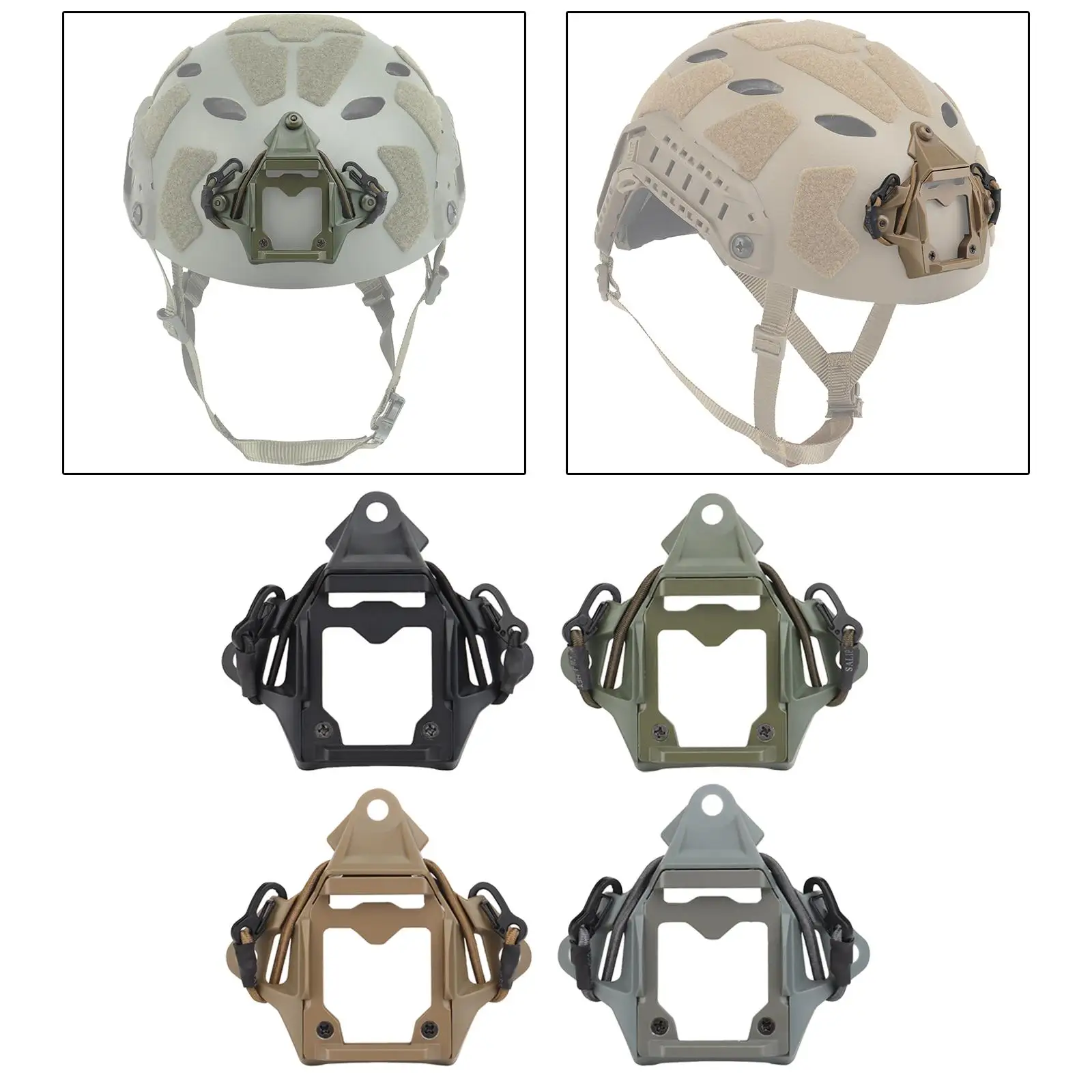 

Portable Helmet Mount Base Adapter Durable Outdoor Hunting Supplies
