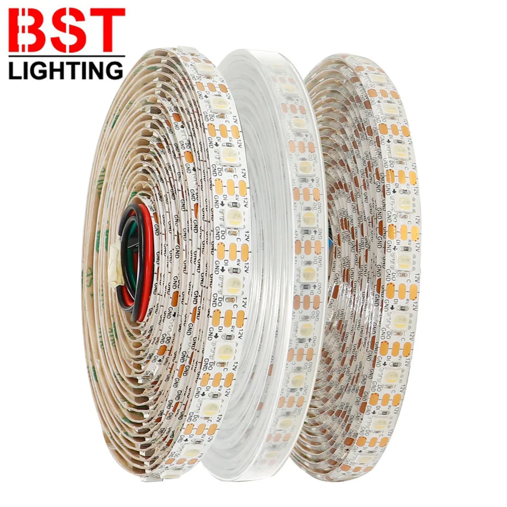 DC12V LC8816E SK6812 RGBW Individually Addressable Led Strip 5050SMD 60/120Leds/m RGBWW 4 IN 1 Smart Led Lights IP30 65 67