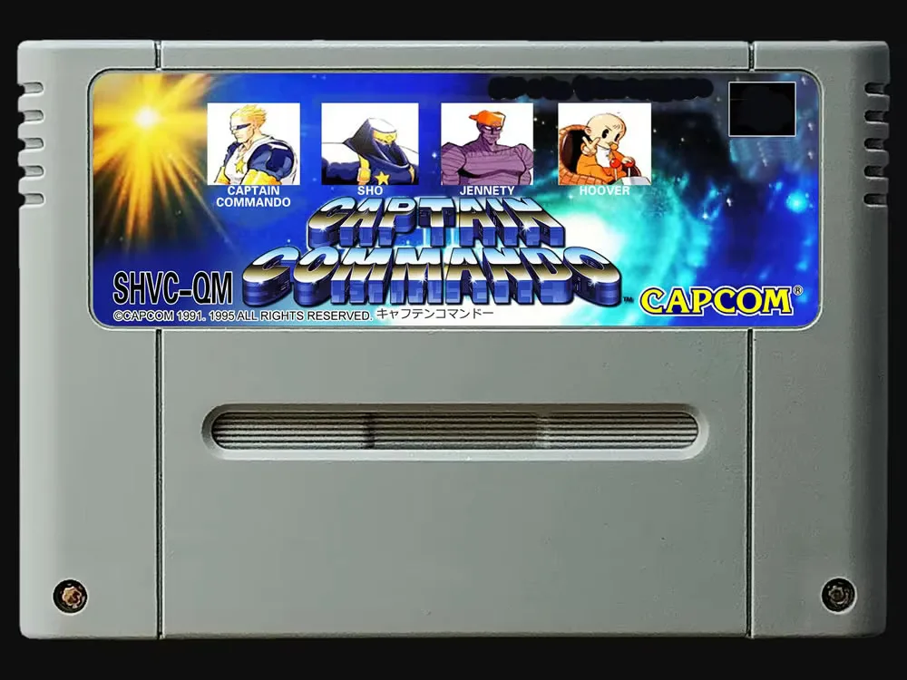 

16-битные игры ** Капитан Коммандос (версия Японии NTSC!! )