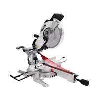 12-Inch 2000-Watt Sliding Miter Saw - 45° Multi-Angle Inclined Cutting for Aluminum, Wood & Iron Pipes