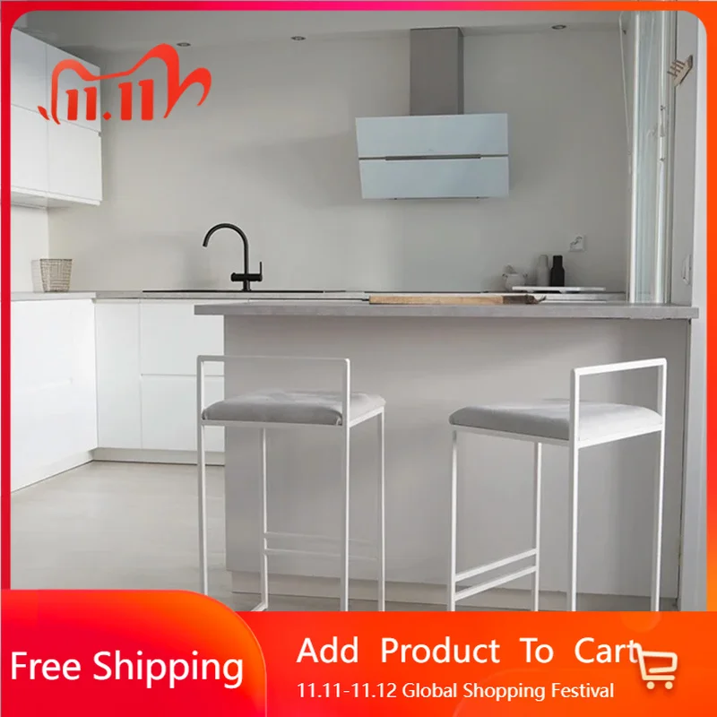 

Counter Apartment Bar Chairs Modern Design Reception Ergonomic High Chairs Reception Nordic Sillas Altas Para Barra Furniture