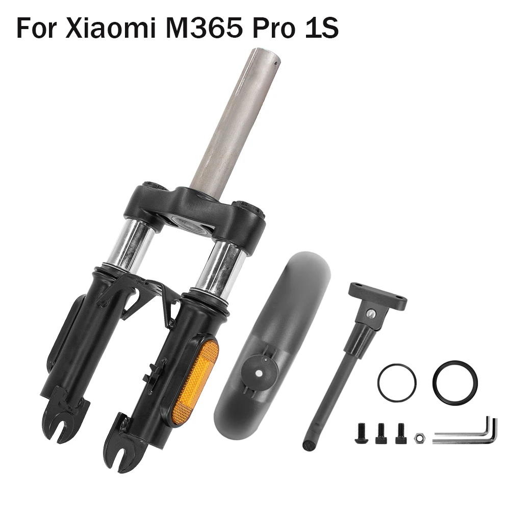 Front Suspension Fork Mudguard Sets for Xiaomi M365 Pro 1S Electric Scooter Modified Shock Absorber Front Tube Absorption Parts