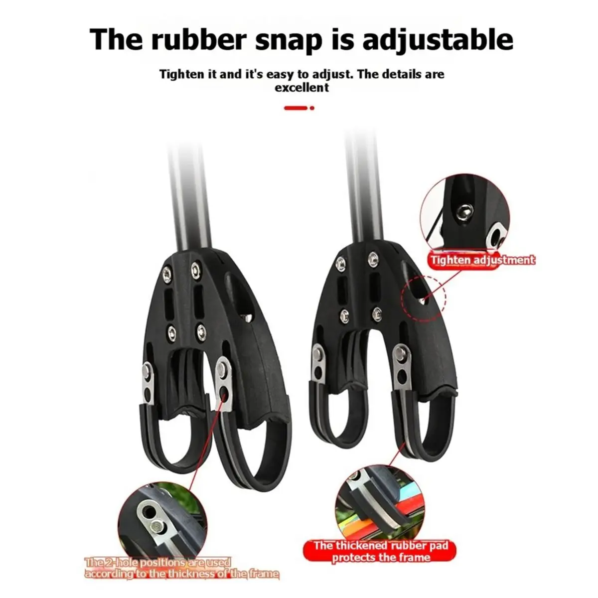 618 Mega Sale Universal Bike Cargo Rack Rear Rack Bicycle Luggage Carrier Disc Brake Mount Outdoor Travel Cycling Accessorie