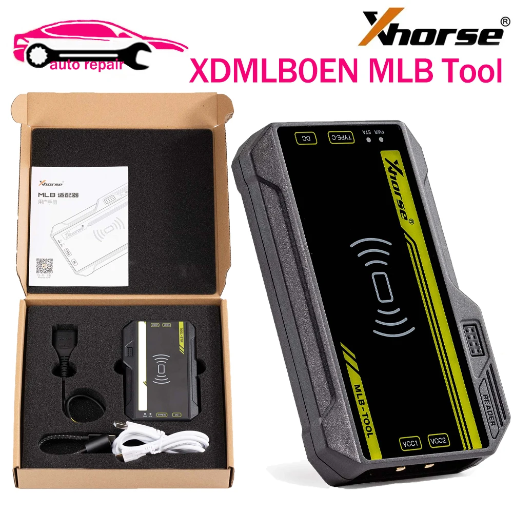 2024 New Xhorse VVDI MLB TOOL XDMLB0 Key Programmer Add Key for VW Audi MQB Work with VVDI2 / Key Tool Plus Pad