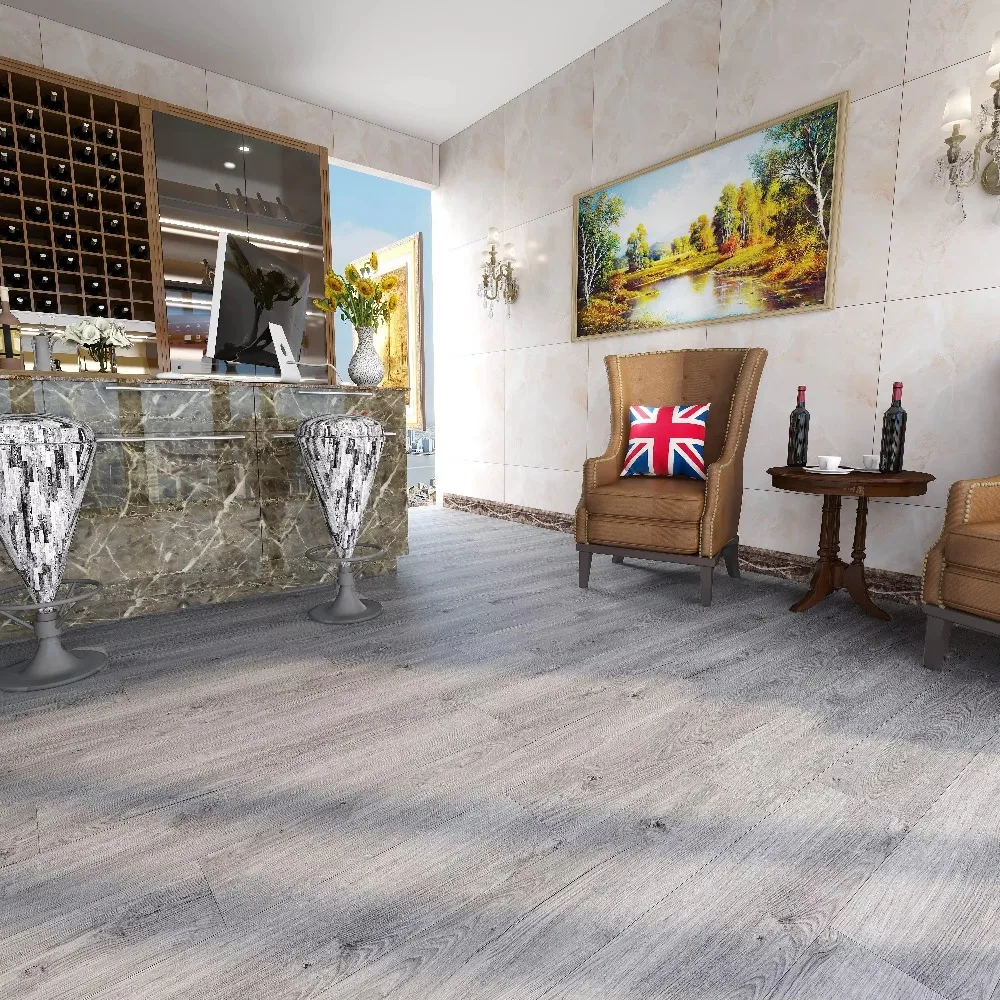 Customized version Modern 4-8mm EVA marble pattern PVC living room hard core SPC plastic floor