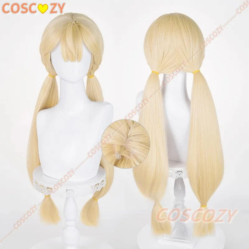 Alice Thymefield Gioco Zenless Zone Zero Cosplay Prop Parrucca Ragazze Capelli biondi Cos Donna Vestito Halloween Comic Con