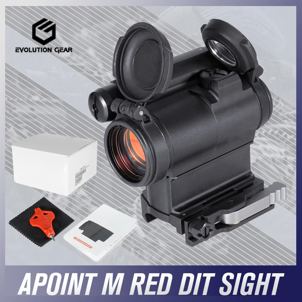 EVOLUTION GEAR M5 レッドドットサイトコンパクトリフレックス光学スコープオリジナルマーキング LRP 1.54 "オリジナルボックス狩猟エアガン用